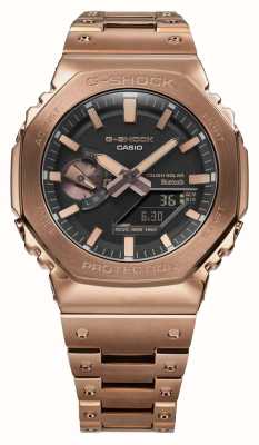 Casio G-Shock Bluetooth Full Metal 2100 Series Bronze Toned Watch GM-B2100GD-5AER