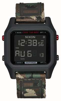 Nixon Independent Staple Black/Camo Watch A1351-047-00