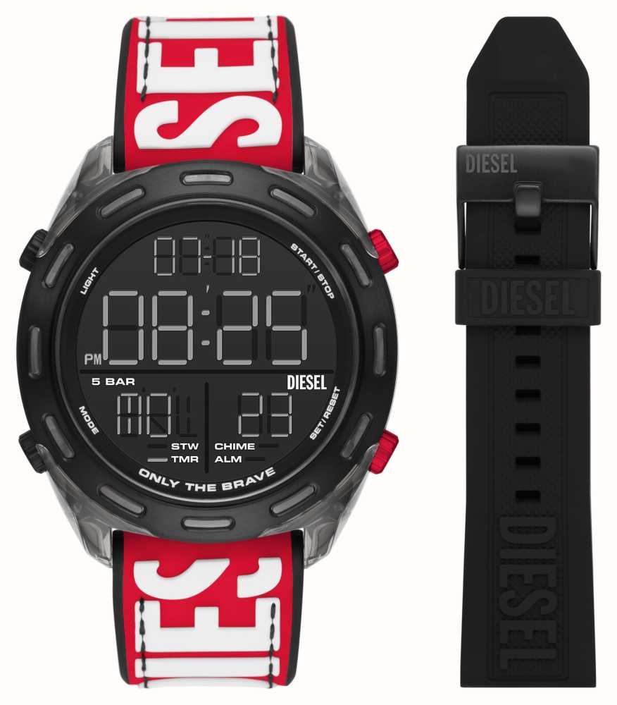 Diesel Mens Watch Dz1206I (Black_Free Size) : Amazon.in: Fashion