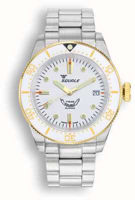 Squale 1545 | White Dial | Stainless Steel Bracelet 1545WTWT.AC