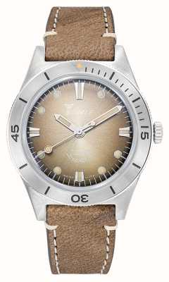 Squale Super-Squale | Sunray Brown Dial | Brown Leather Strap SUPERSSBW.PBW