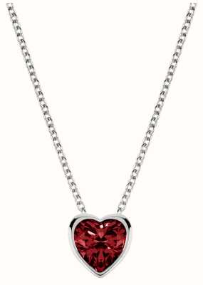 Radley Jewellery Esher Street | Heart Pendant Necklace | Red Stone | Silver Tone RYJ2359