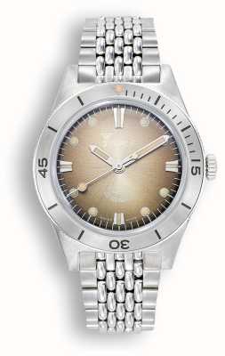 Squale Super-Squale | Sunray Brown Dial | Stainless Steel Bracelet SUPERSSBW.AC