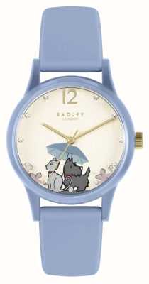 Radley Watch-It | Gold Dial | Blue Silicone Strap RY21510