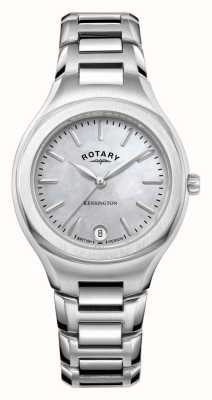 Rotary Contemporary Kensington Quartz (32mm) Silver Mother of Pearl Dial / Stainless Steel Bracelet LB05105/41