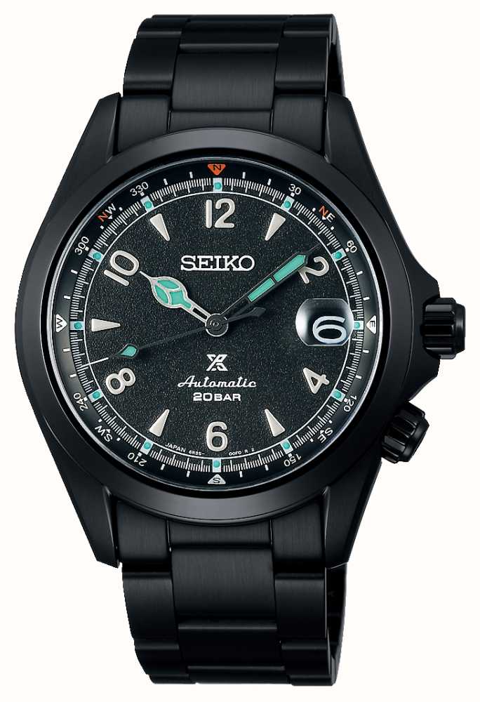 Seiko Prospex 'Black Series Night' Alpinist Limited Edition 5500pcs  SPB337J1 - First Class Watches™ HKG