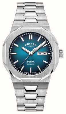 Rotary Regent | Blue Dial | Stainless Steel Bracelet GB05490/73
