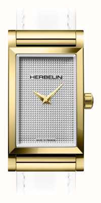 Herbelin Antares | Gold PVD Case | Textured Silver Dial | Case Only H17444P02