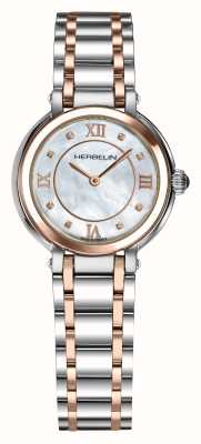 Herbelin Galet | Mother-of-Pearl Dial | Two-Tone Stainless Steel Bracelet 17430BTR59