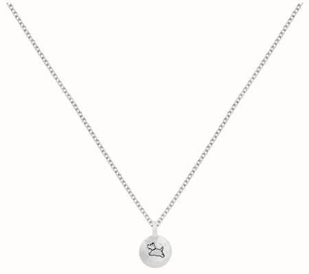Radley Jewellery Disc Pendant Necklace | Sterling Silver RYJ2389