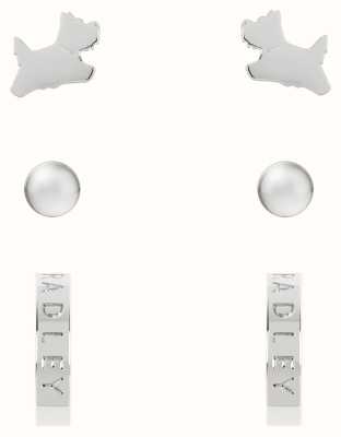 Radley Jewellery Baylis Road | Set of 3 Pairs of Earrings | Sterling Silver RYJ1303