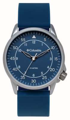 Columbia Viewmont Quartz Blue Dial / Black Silicone CSS15-002