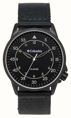 Columbia Viewmont Quartz Black Dial / Black Nylon CSS15-005