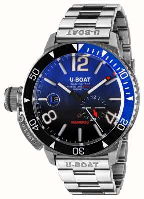 U-Boat Sommerso Ghiera Ceramica (46mm) Blue / Stainless Steel 9519/MT