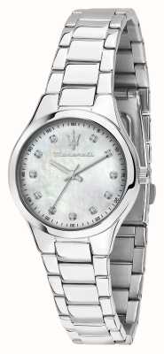 Maserati Women's Attrazione (30mm) Mother-of-Pearl Dial / Stainless Steel Bracelet R8853151504