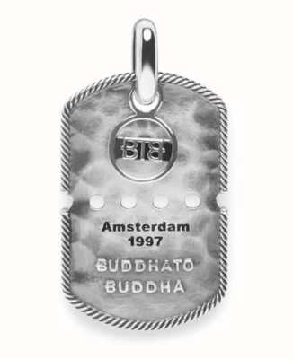 Buddha To Buddha Army Tag Pendant Sterling Silver 667 001J096670100