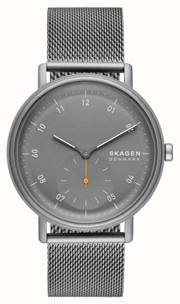 Skagen Kuppel (44mm) Grey Dial / Grey Steel Mesh Bracelet SKW6891