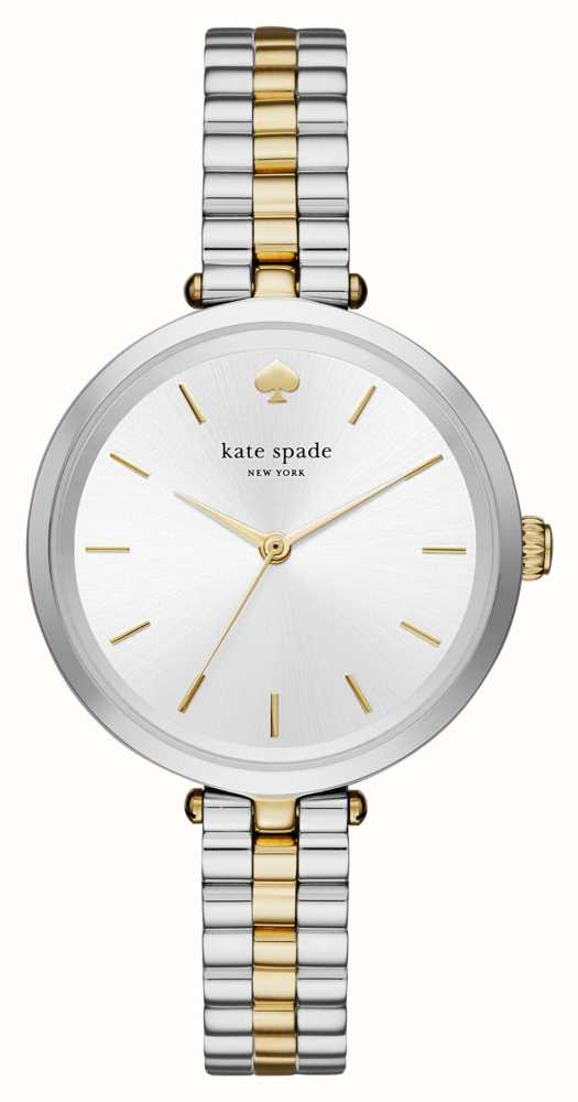 Kate Spade Holland (34mm) Silver Dial / Two-Tone Stainless Steel