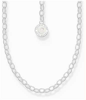 Thomas Sabo Ladies Silver Charm Necklace Charmista Coin X0288-007-21-L45