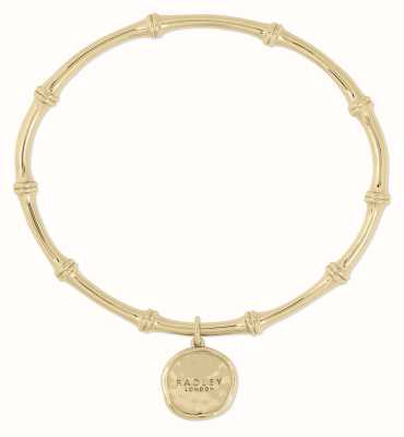 Radley Jewellery Audley Drive 18ct Pale Gold Plated Bamboo Bangle RYJ3382S
