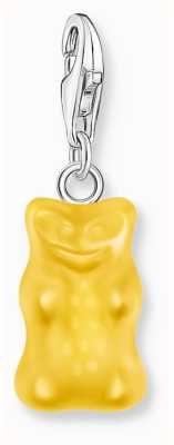 Thomas Sabo x HARIBO Yellow Goldbear Gummy Bear Charm Sterling Silver 2183-017-4
