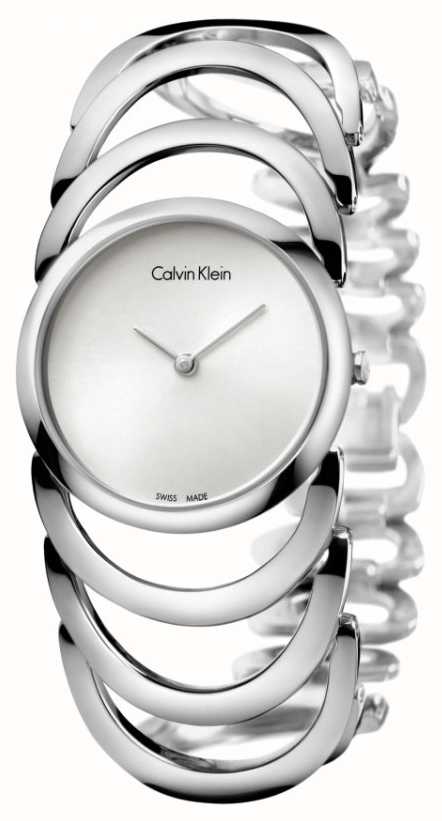 ck watch silver