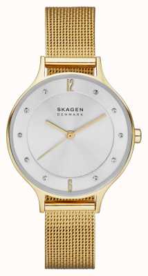 Skagen Women's Anita Gold Plated Bracelet Watch SKW2150