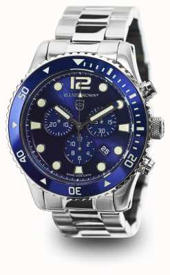 Elliot Brown Men's Bloxworth Stainless Steel Blue Dial 929-003-B07