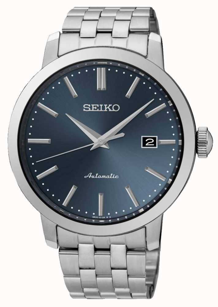 seiko automatic blue dial