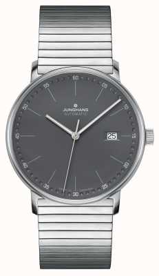 Junghans FORM A Automatic Stainless Steel Bracelet Watch 027/4833.44