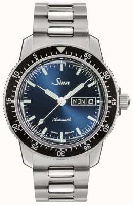 Sinn 104 St Sa I B | Stainless Steel Bracelet | Blue Dial 104.013-BM1040104S