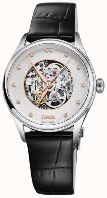 ORIS Artelier Skeleton 33mm Men's Watch 01 560 7724 4031-07 5 17 64FC