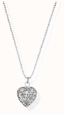 ChloBo Diamond Cut Chain | With Filigree Heart | Pendant | Approx 65 cm SCDC1050
