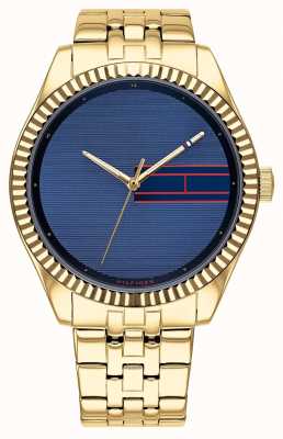 tommy hilfiger gold tone watch