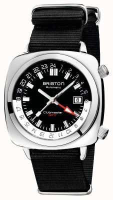 Briston Clubmaster GMT Limited Edition | Auto | Black Nato Strap 19842.PS.G.1.NB