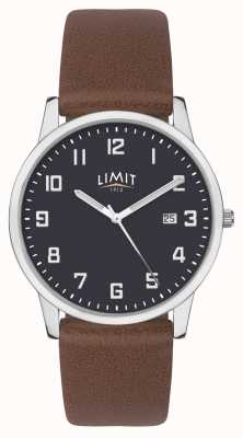 Limit | Men's Brown Leather Strap | Blue Dial | 5743.01