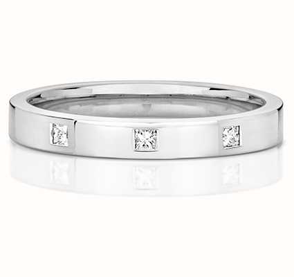 diamond set wedding band