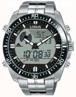 lorus dual display watch