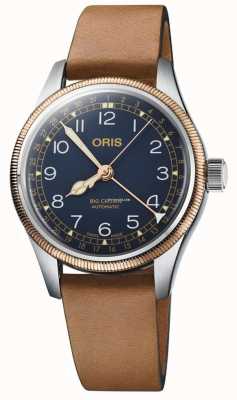 ORIS Big Crown Pointer Date Automatic (40mm) Blue Dial / Brown Leather Strap 01 754 7741 4365-07 5 20 58