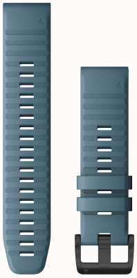 Garmin QuickFit 22 Watch Strap Only, Lakeside Blue Silicone 010-12863-03