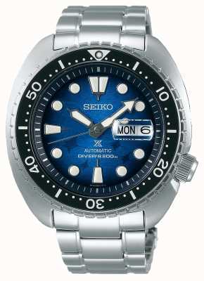 Seiko Men's Save The Ocean | Stainless Steel Bracelet | Blue Dial SRPE39K1