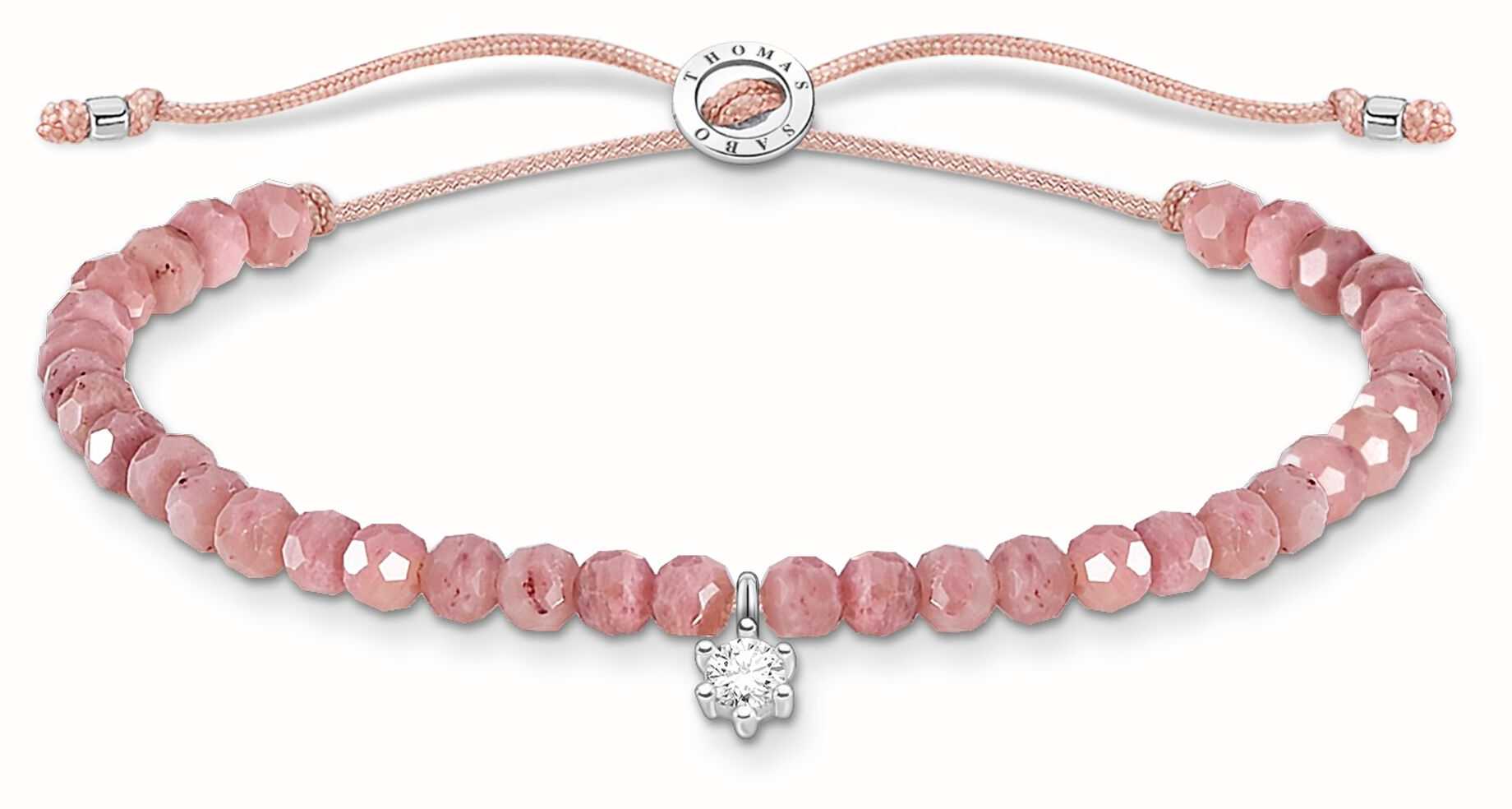 rose quartz thomas sabo bracelet