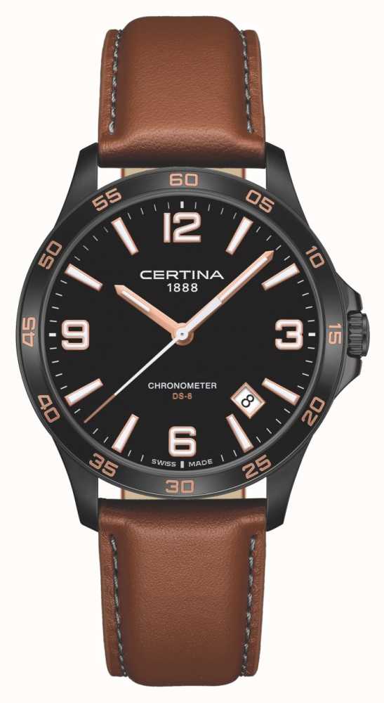 Certina | DS-8 | Brown Leather Strap 