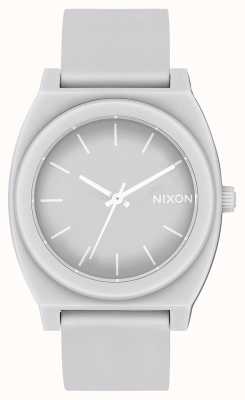 Nixon Time Teller P | Matte Cool Grey | Grey Silicone Strap | Grey Dial A119-3012-00