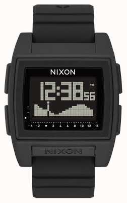 Nixon Base Tide Pro | Black | Digital | Black Silicone Strap | A1307-000-00