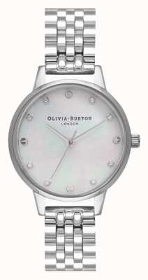 Olivia Burton | Classics | Stainless Steel Bracelet | Mother Of Pearl Dial | OB16SE09