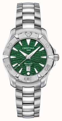 Certina Women's DS Action Sparkle Green Dial C0322511109109