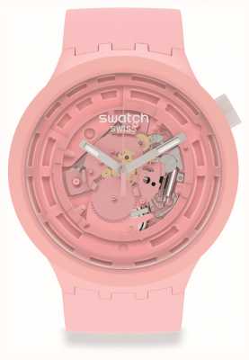 Swatch BIG BOLD NEXT C-PINK | Pale Pink Silicone Strap SB03P100