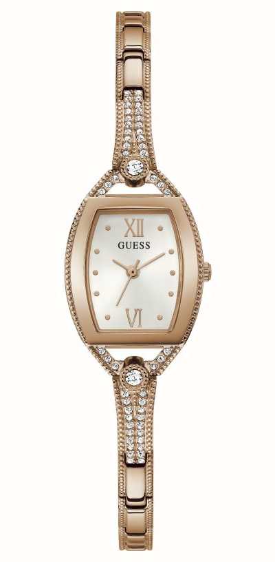 Women's Bella | Rose Gold Plated Steel Bracelet | White Dial GW0249L3 - First Class Watches™