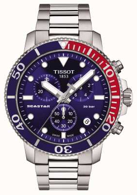 Tissot Seastar 1000 Quartz Chronograph Blue T1204171104103